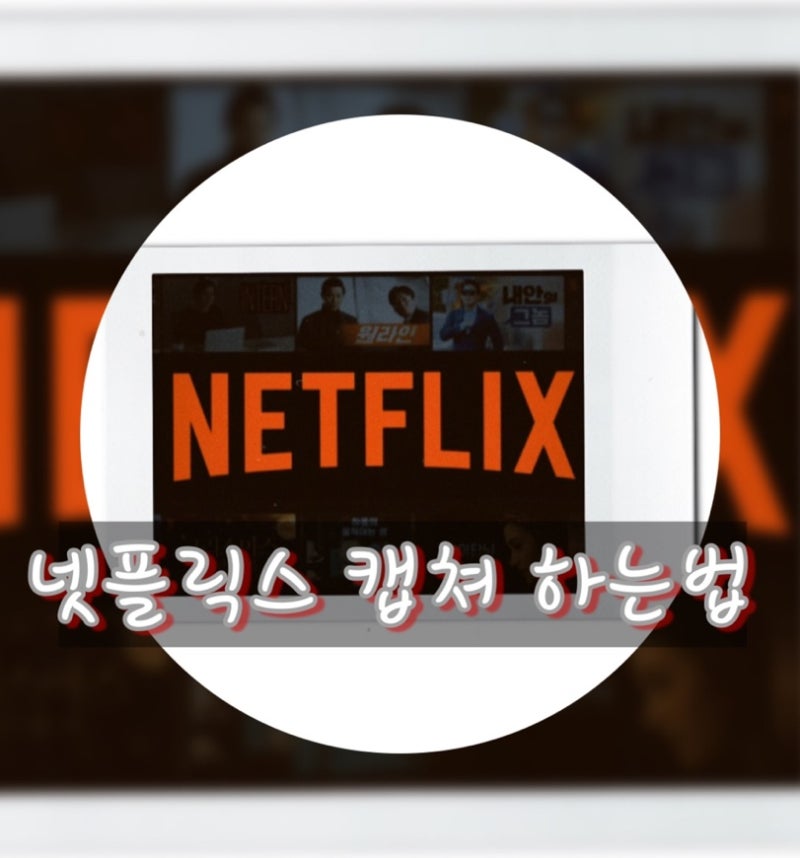 가능한 딱 한가지 방법, 상세하게 가르쳐드릴게요~! 아이폰 넷플릭스 캡쳐도....