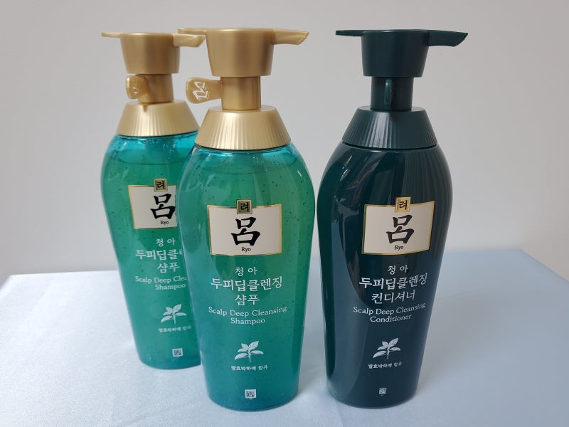 려 청아 두피딥클렌징 샴푸 후기/ 지성용두피 샴푸