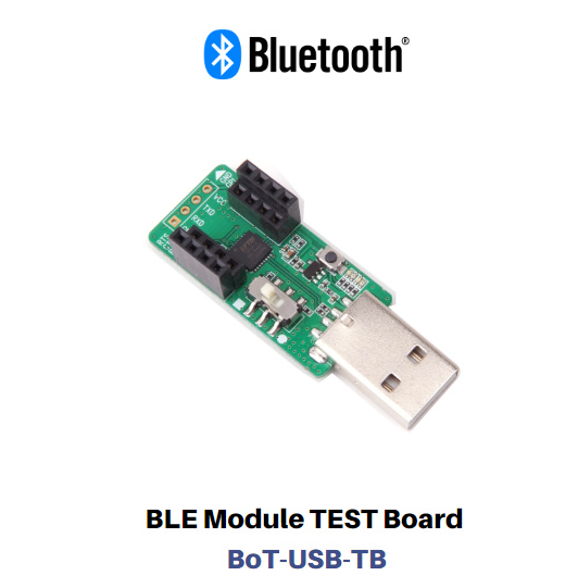 칩센 블루투스 제품을 간편하게 테스트 할 수 있는 BoT-USB-TB (BLE,CLASSIC SPP, 블루투스)