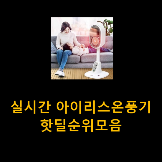 실시간 아이리스온풍기 핫딜순위모음