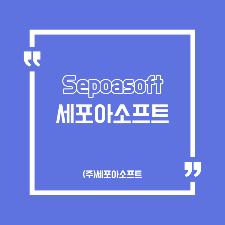  [소개]세포아소프트는 어떤 기업일까?_2021년편
