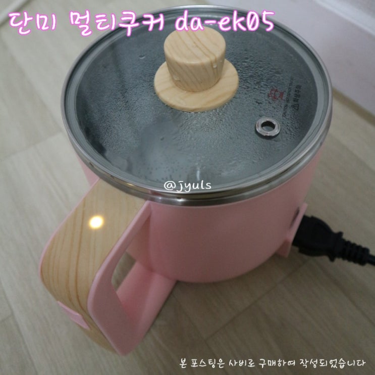  단미 멀티쿠커 da-ek05 솔직후기