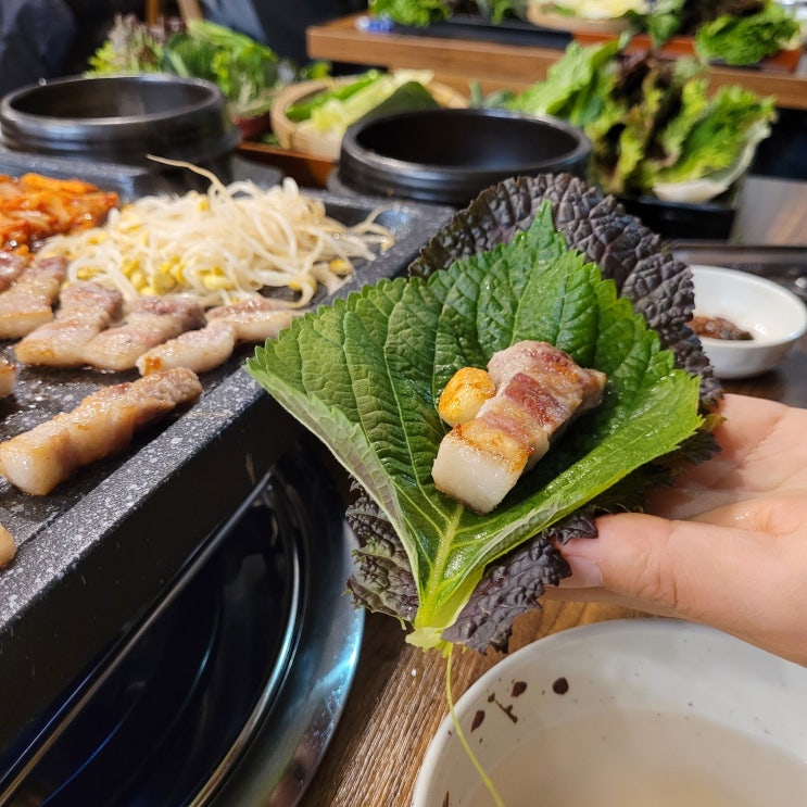  저녁먹기 좋은 논현쌈밥 삼겹살쌈밥 영암집 본점