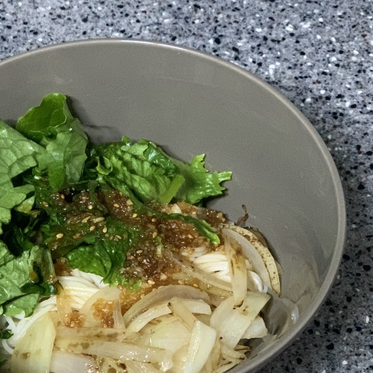  단짠단짠 맛있는 박막례 간장비빔국수 레시피
