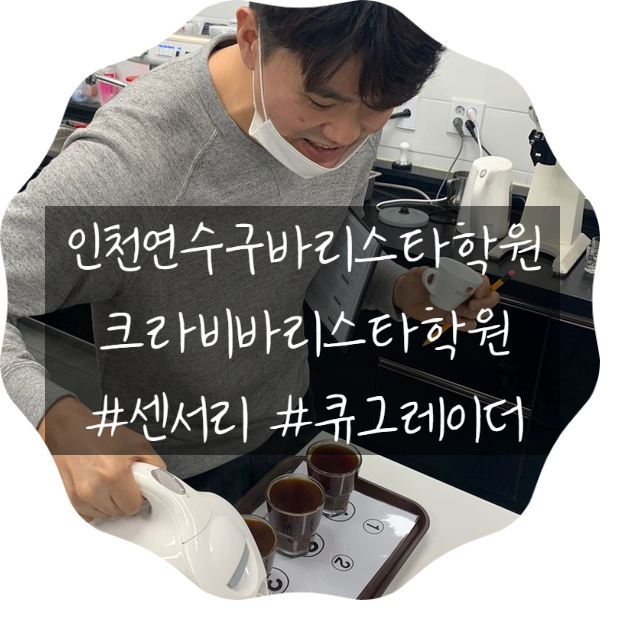 인천 연수구 크라비바리스타학원에서 듣는 큐그레이더를 위한 센서리교육  후기!!