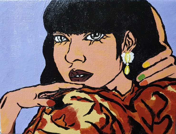  셀프 감성 그림 그리기 두번째 작품