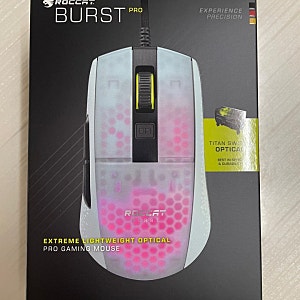 [게이밍 마우스 추천] ROCCAT BURST PRO 사용기 (상세컷, 영상)