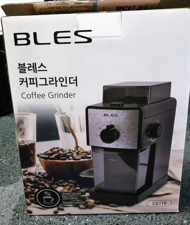  가성비좋은 원두커피그라인더추천 블레스커피그라인더CG110솔직후기