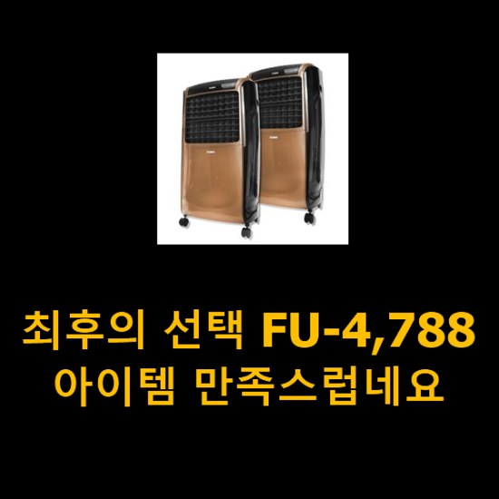 최후의 선택 FU-4,788 아이템 만족스럽네요