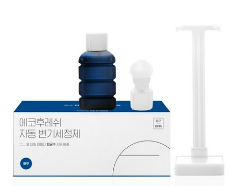  한 번 넣으면 900회 사용하는                           에코후레쉬  변기세정제