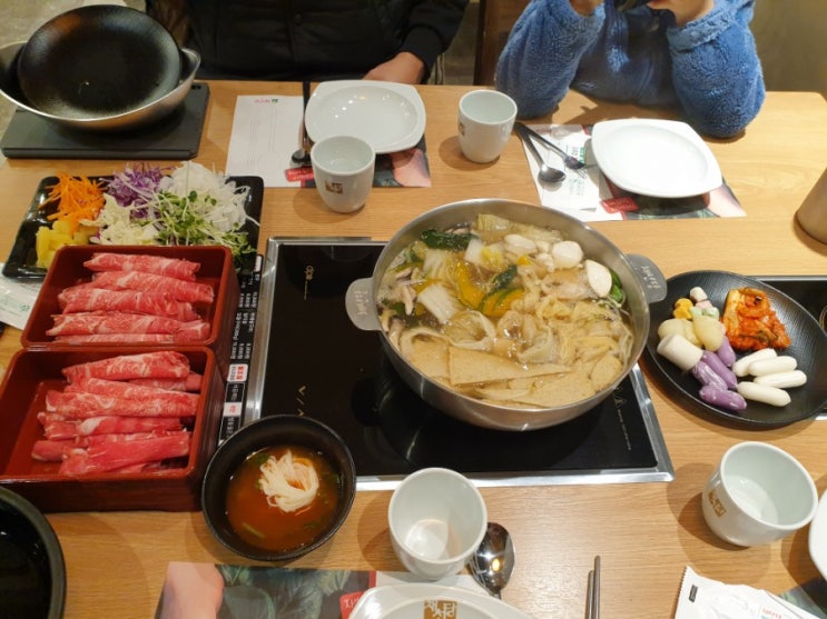  명지 밥집 채선당 샤브샤브 갔다왔어요