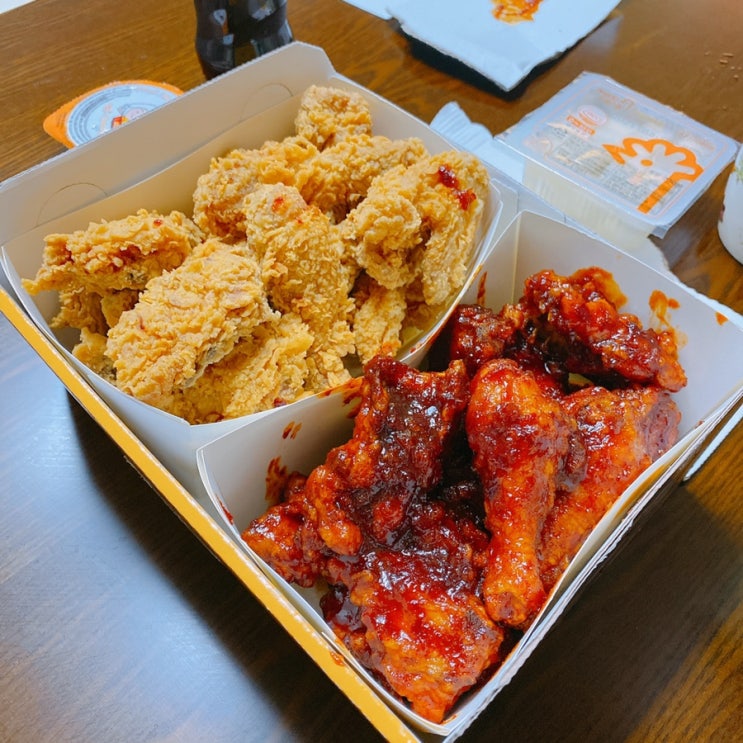  멕시카나_땡초치킨을 시켜먹어봤어요