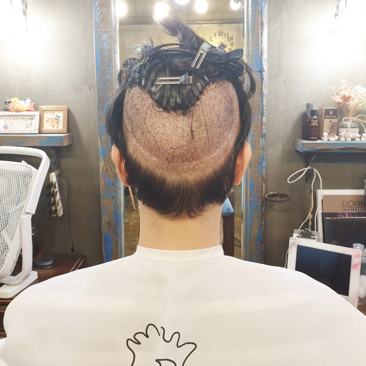  남자 아이비리그컷 이마라인이 중요해요