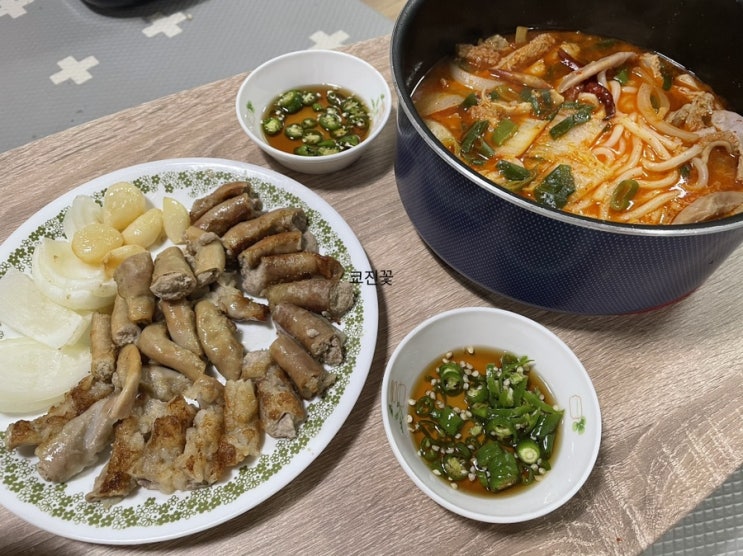  배곱플땐 구이요 수입소곱창 한우소곱창 비교 후기 (+수입소곱창전골)