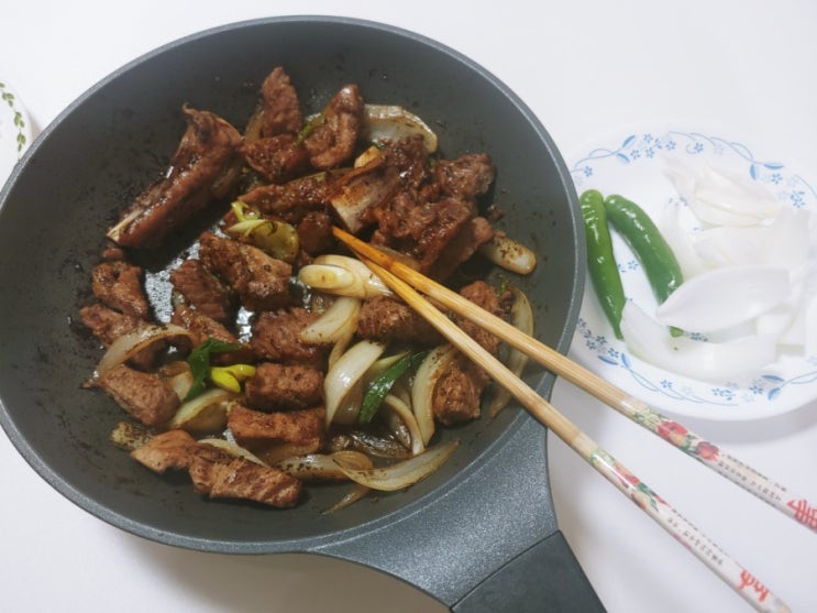  집에서 돼지갈비를 즐기는 방법 로히스 흑갈비
