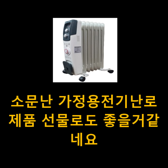 소문난 가정용전기난로 제품 선물로도 좋을거같네요 소문난 가정용전기난로 제품 선물로도 좋을거같네요
