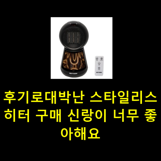 후기로대박난 스타일리스히터 구매 신랑이 너무 좋아해요 후기로대박난 스타일리스히터 구매 신랑이 너무 좋아해요