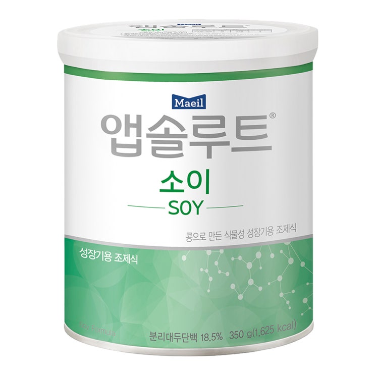 의외로 인기있는 앱솔루트 베이비웰 소이분유, 350g, 1캔(로켓배송) ···