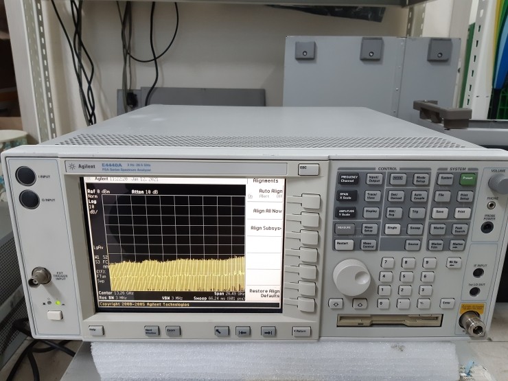 26.5GHz 스펙트럼 분석기 PSA Spectrum Analyzer E4440A(Agilent) 중고 계측기 판매/렌탈/매입/수리