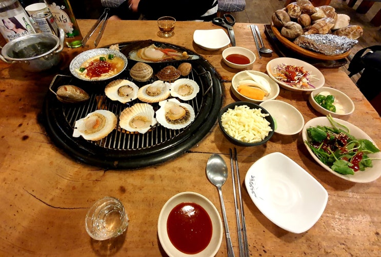  [인천 을왕리 PART 1] 바다 앞 조개구이 강릉회센터 / 갈치조림정식 전망대가든 / 바닷바람 직격으로 맞기