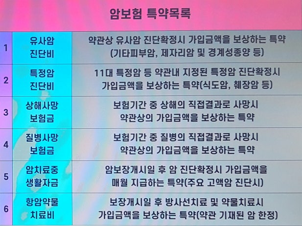 동부화재암보험비교사이트에서간편하게준비했습니다. 2