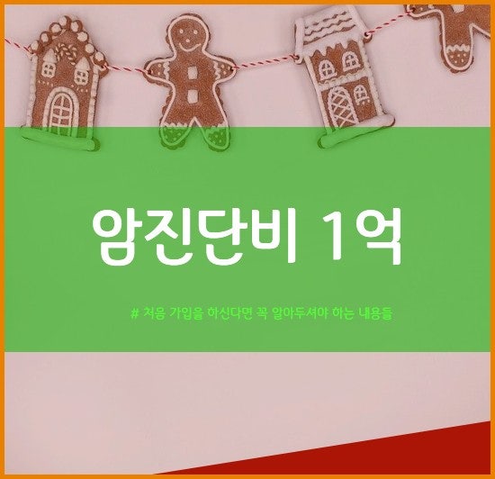 악사 나를 지켜주는 암보험 암진단비1억 받을 수 있을까?