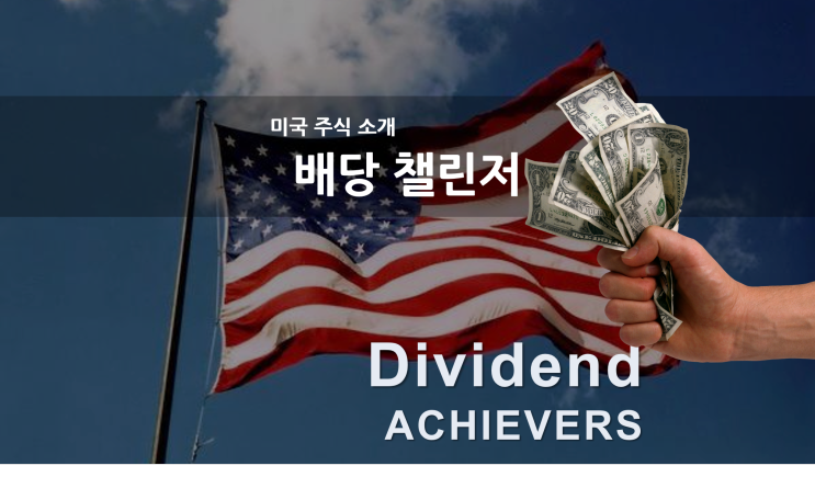 [미국 주식 소개] Dividend Achievers List (엑셀) / 배당주식 투자 및 배당주 발굴 / 추천! Microsoft 마이크로소프트, Visa 비자 주가