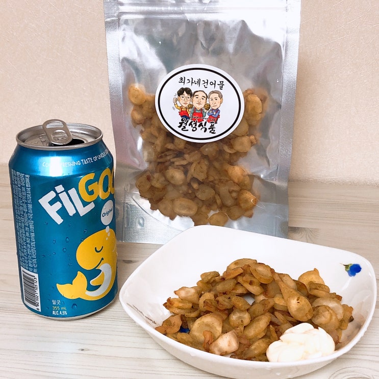  최가네 건어물 땡초징어 - 간편한 혼술 맥주안주 후기