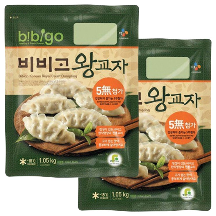 가성비갑 비비고 왕교자, 1.05kg, 2개 ···