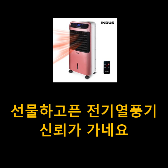 선물하고픈 전기열풍기 신뢰가 가네요 선물하고픈 전기열풍기 신뢰가 가네요
