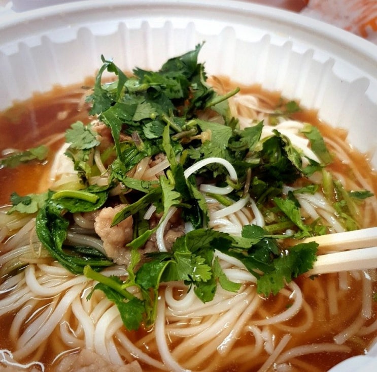  구미 옥계 맛집, 쉐프의 쌀국수(볶음밥, 쌀국수, 칠리새우)