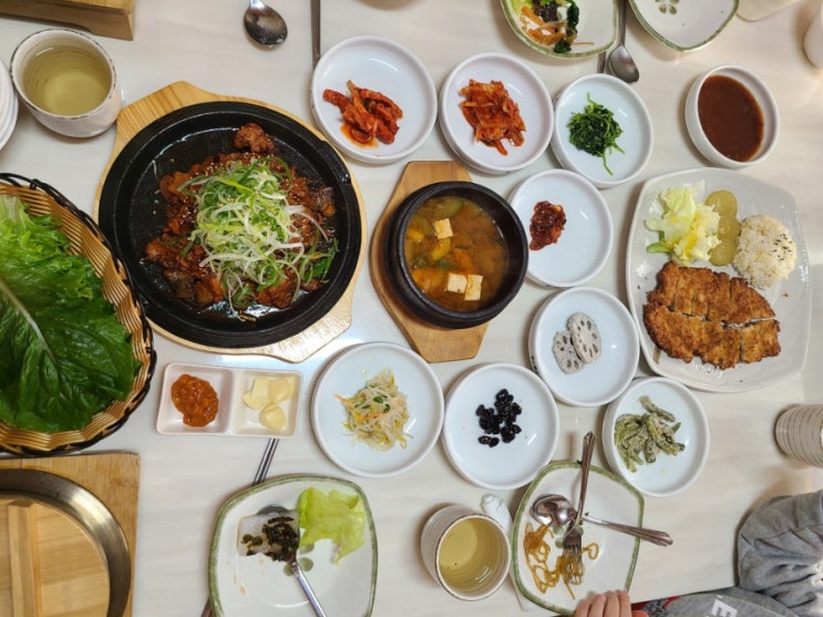  백운호수 맛집 : 가야금 한상차림밥상 궁중음식 전문점