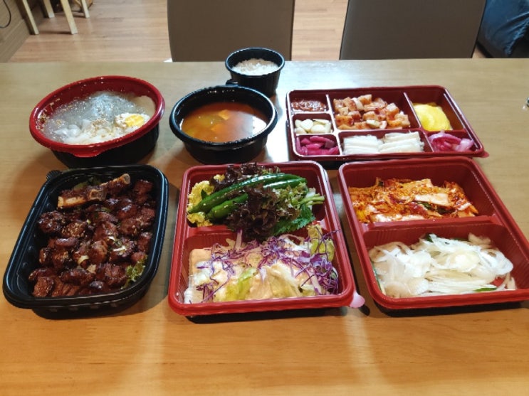  동탄 돼지갈비 최강비주얼 포장 11자상가 찐맛집 갈비꽃