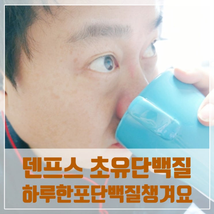 덴프스초유프로틴 간편하게 하루 한포단백질 챙기기 덴프스초유프로틴 간편하게 하루 한포단백질 챙기기