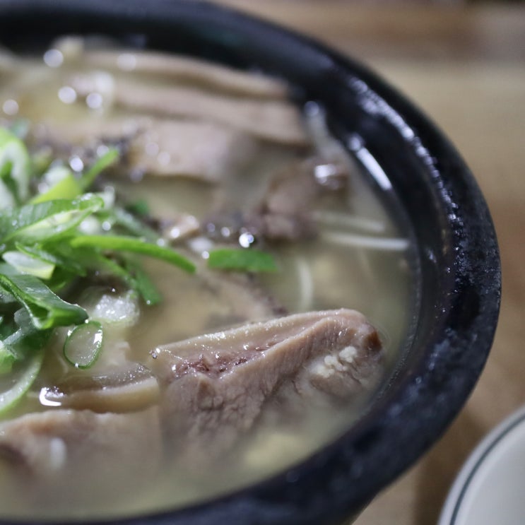  평택/송탄 맛집 개화식당 소머리국밥
