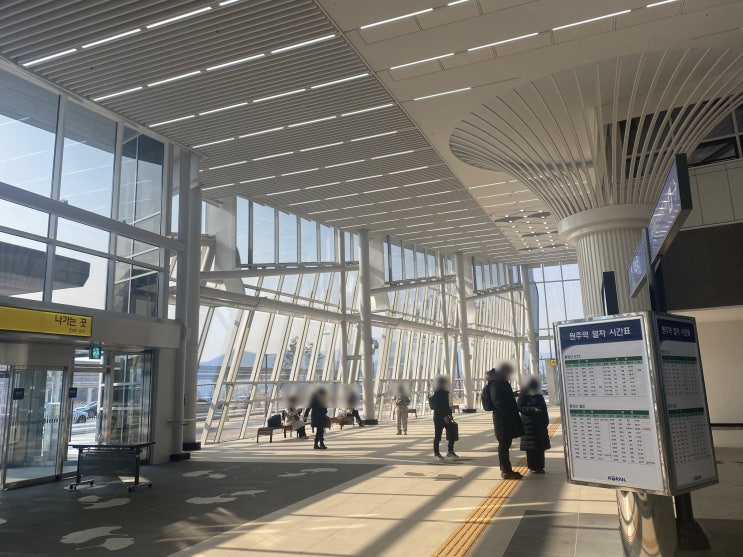  Newly opened Wonju station in 2021
