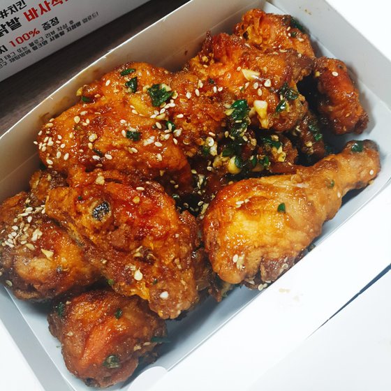  일산치킨맛집 :: 치킨의민족 백석점