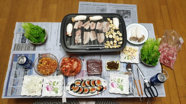 불금에는 집에서 대패삼겹살 파티 불금에는 집에서 대패삼겹살 파티
