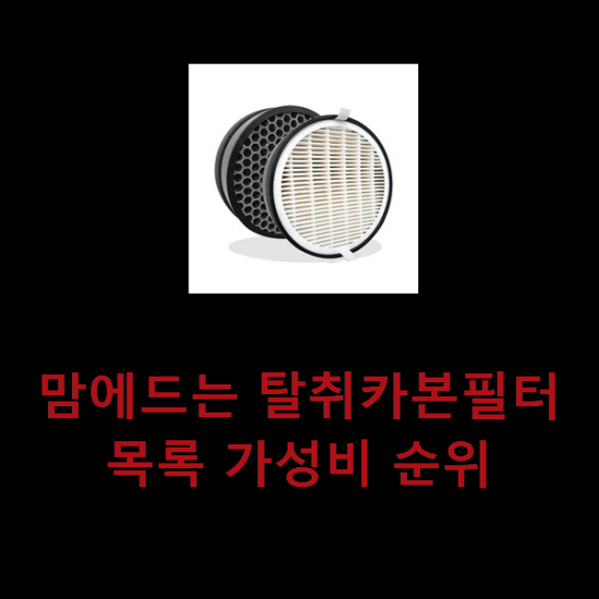 맘에드는 탈취카본필터 목록 가성비 순위 맘에드는 탈취카본필터 목록 가성비 순위