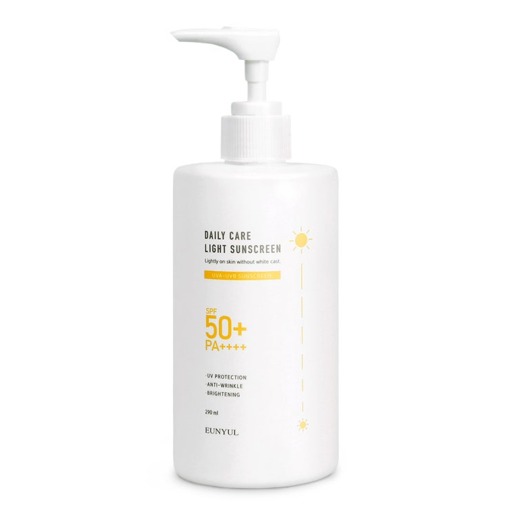 많이 찾는 은율 데일리 케어 라이트 대용량 선크림 SPF50+ PA++++, 290ml, 1개(로켓배송) 추천해요 많이 찾는 은율 데일리 케어 라이트 대용량 선크림 SPF50+ PA++++, 290ml, 1개(로켓배송) 추천해요