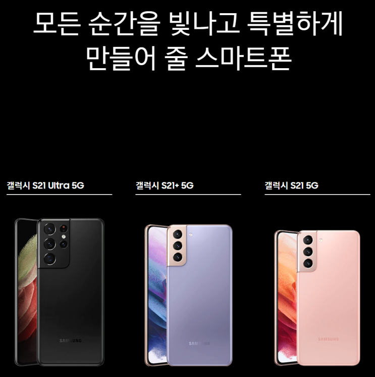  갤럭시S21, S21+(플러스), S21울트라 사전예약 사은품 / 공시지원금+@ 추가지원금에 벌써 반값 혜택? 갤럭시S21 핸드폰 싸게 사는법