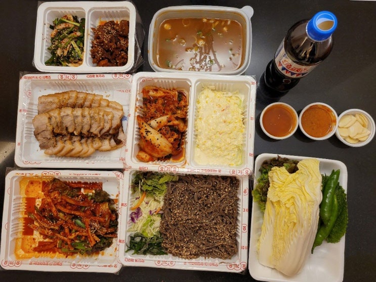  배달음식 은평구 푸짐하게 즐긴 천하제일족발보쌈