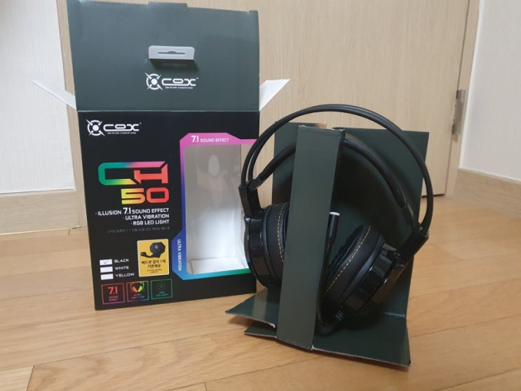  가성비 헤드셋 cox ch50 내돈내산 리뷰