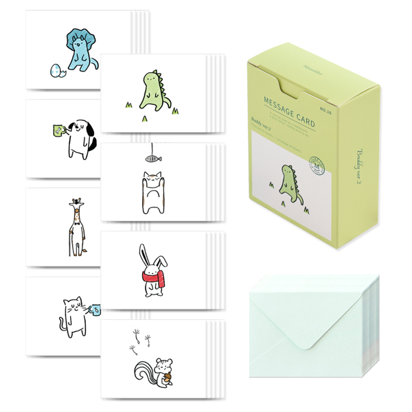 구매평 좋은 왈가닥스 메세지 카드 40p + 봉투 20p, 버디 버전2, 1세트(로켓배송) 추천해요 구매평 좋은 왈가닥스 메세지 카드 40p + 봉투 20p, 버디 버전2, 1세트(로켓배송) 추천해요