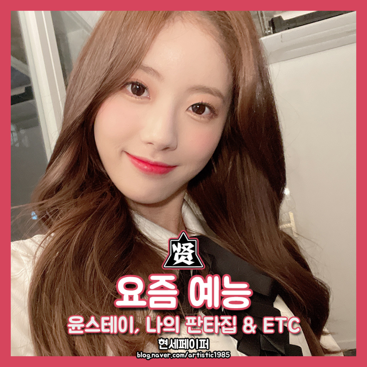  요즘 보는 신작 예능과 잡다한 것들 (윤스테이, 나의 판타집, 오늘부터 댄스뚱, 크로커다일, 정다르크, 아이유 신곡) 소개