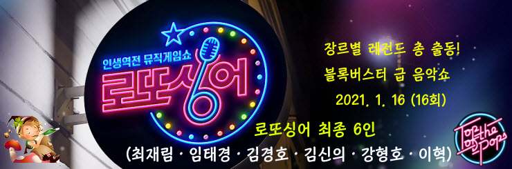 로또싱어, 파이널 라운드 최종 6인(최재림·임태경·김경호·김신의·강형호·이혁) 로또싱어, 파이널 라운드 최종 6인(최재림·임태경·김경호·김신의·강형호·이혁)
