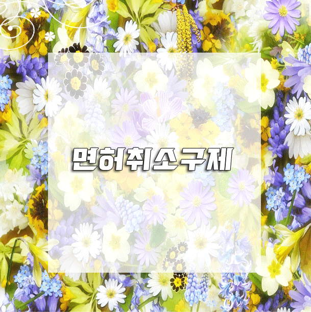  음주운전 면허취소구제 두 가지 해결방법