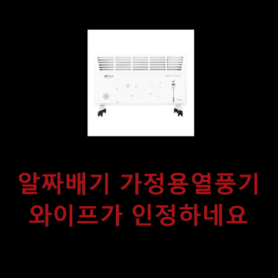 알짜배기 가정용열풍기 와이프가 인정하네요 알짜배기 가정용열풍기 와이프가 인정하네요