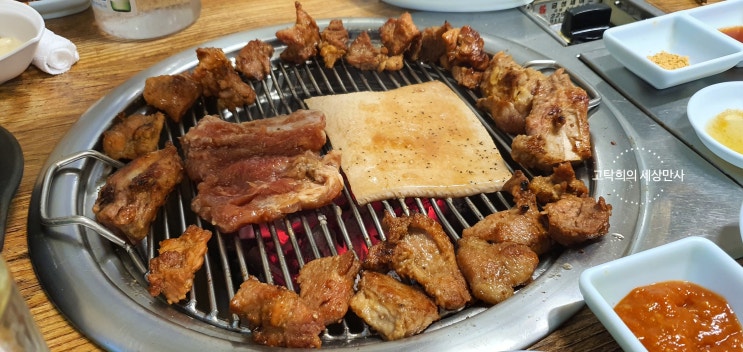  삼전동 탄천부근 푸짐한 가족외식, 마포숯불갈비