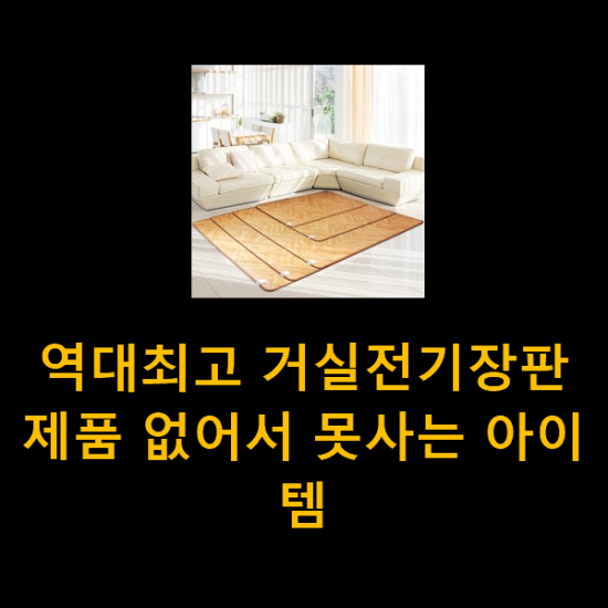 역대최고 거실전기장판 제품 없어서 못사는 아이템 역대최고 거실전기장판 제품 없어서 못사는 아이템